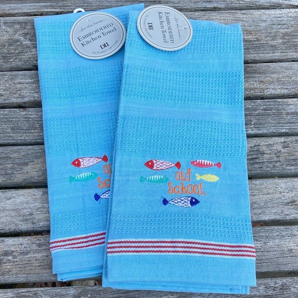 NWT🆕 DII Embroidered Kitchen Tea Towels - 2 - Picture 4 of 10
